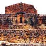 Inca walls, Ingapirca, Andes of Ecuador.