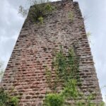 Nideck castle tower, Alsace.