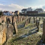 Old Jewish cemetery in Schiltigheim, north of Strasbourg, France.