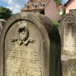 Old Jewish cemetery in Schiltigheim, north of Strasbourg, France.