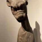 From the Museum of the construction of the Cathedral in Strasbourg, which contains many artifacts no longer in the cathedral. Statue of a dog.