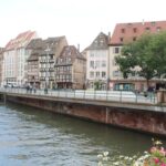 Old Strasbourg along the Ill River.