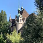 Lycee Internationale des Pontonniers, along the Ill River in Strasbourg. It was a military building but today is a high school.