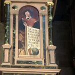 At the time the Cathedral at Notre Dame reached its final height, the Copernican system (the planets revolve around the sun) was heresy. A few centuries later, when the Horlogue Astronomique (astronomical clock) was completed, it contained a portrait of Copernicus.