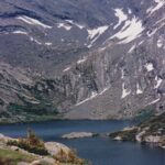 Alpine lake above Crestone, Colorado.