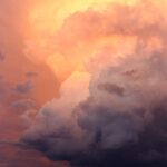 A storm approaches in the Badlands of South Dakota.