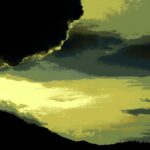 Special effects photo of a thunderstorm at dusk in the Black Hills of South Dakota. Photo by Stan Rice.