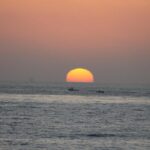 Sunset off the coast of La Jolla, California.