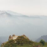 In 1996, wildfire smoke filled the Kaweah River Valley in Sequoia National Park in the Sierra Nevada of California.