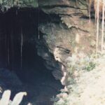 A lava tube on the big island of Hawaii.