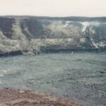 Kilauea, a live volcano on the big island of Hawaii.