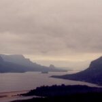 Columbia River gorge, between Oregon and Washington.